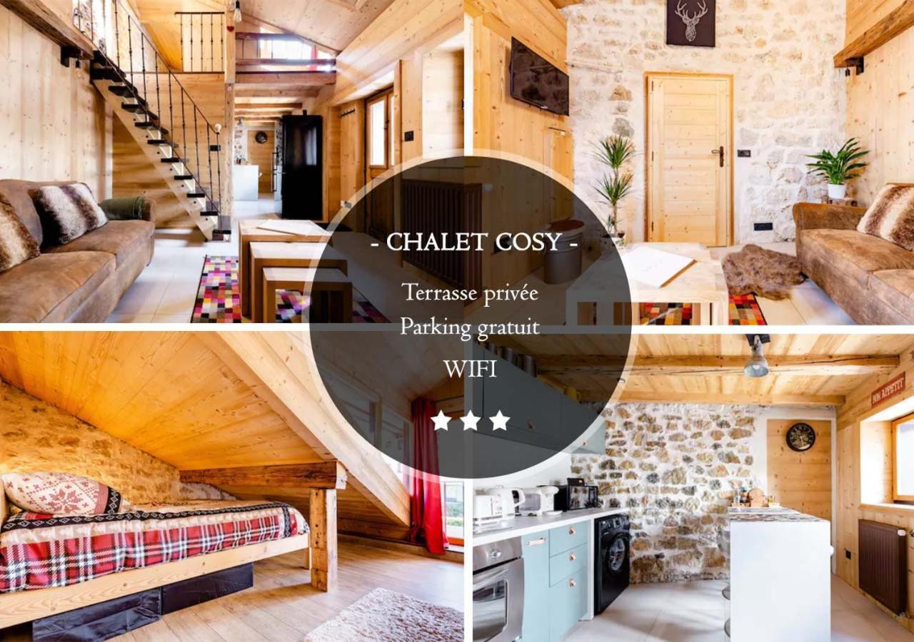 Chalet Annecy 200M Lac, Plage & Montagnes Exterior photo